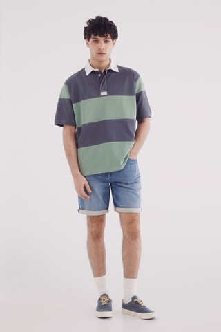 Bermuda en jean - Bleu ciel