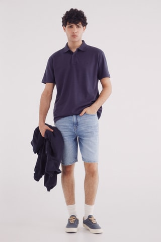 Bermuda en jean - Bleu clair