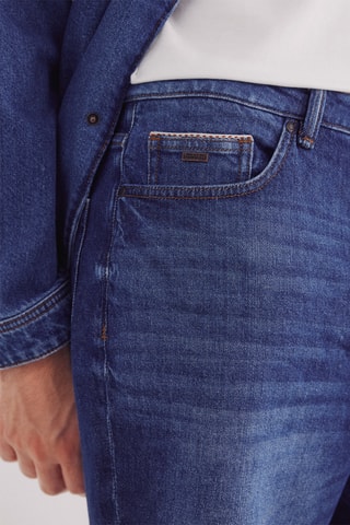 Bermuda en jean - Bleu cobalt