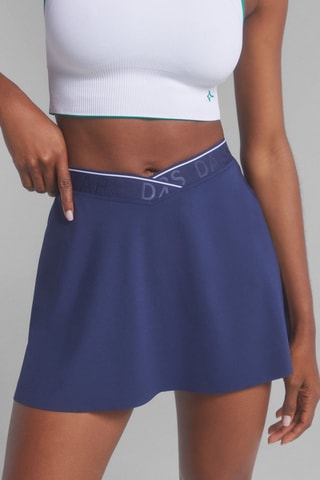 Jupe patineuse - Bleu marine