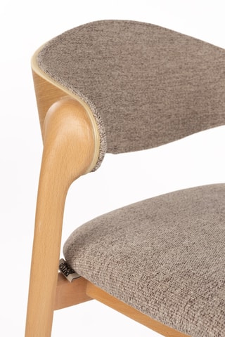 2 tabourets de bar en hêtre et frêne Babington - 51,4 x 91,5 x 57,7 cm