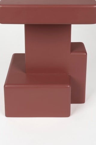 Table d'appoint en bois de noyer Blast - 35 x 50 x 35 cm