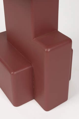 Table d'appoint en bois de noyer Blast - 35 x 50 x 35 cm