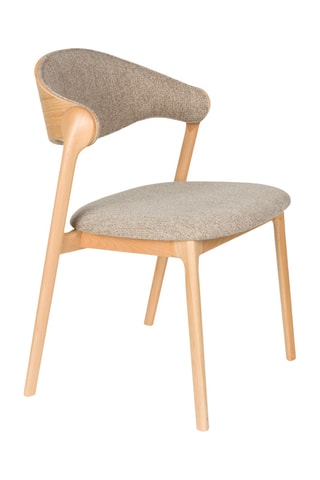 2 chaises en hêtre Babington - 56,5 x 80,5 x 58 cm