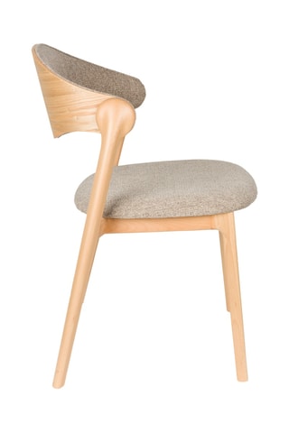 2 chaises en hêtre Babington - 56,5 x 80,5 x 58 cm