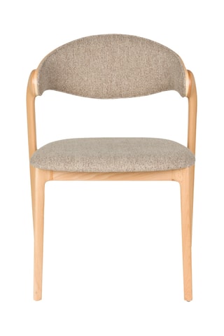 2 chaises en hêtre Babington - 56,5 x 80,5 x 58 cm