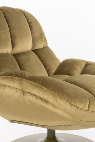 Fauteuil Beefy - Kaki - En polyester