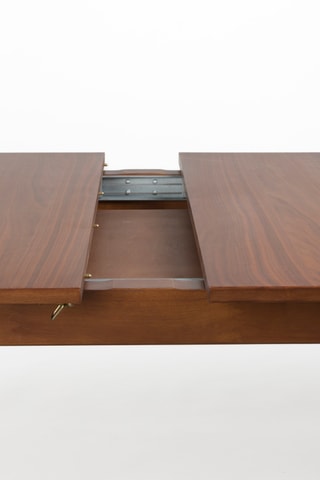 Table à manger extensible en bois d'hévéa Ellen - 180/220 x 75 x 90 cm