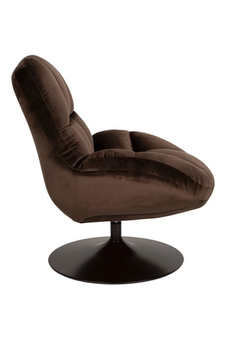 Fauteuil Beefy - Marron - En polyester