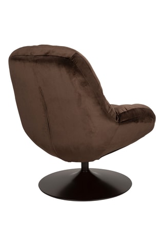 Fauteuil Beefy - Marron - En polyester