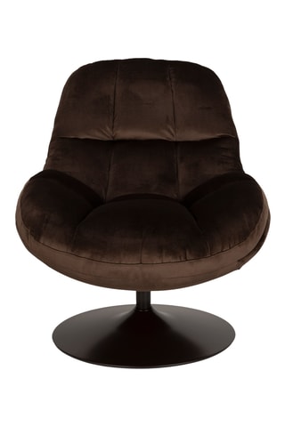 Fauteuil Beefy - Marron - En polyester