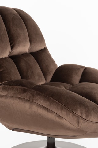 Fauteuil Beefy - Marron - En polyester
