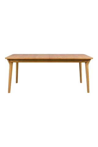 Table à manger extensible en bois d'hévéa Ellen - 180/220 x 75 x 90 cm