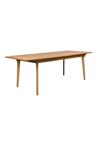 Table à manger extensible en bois d'hévéa Ellen - 180/220 x 75 x 90 cm
