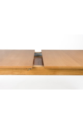 Table à manger extensible en bois d'hévéa Ellen - 180/220 x 75 x 90 cm