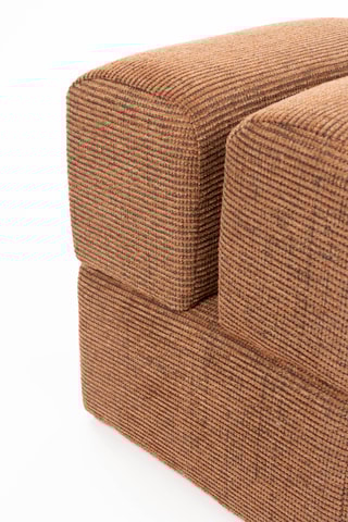 Pouf Staple - Marron - En polyester