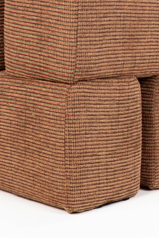 Pouf Staple - Marron - En polyester