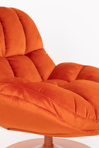 Fauteuil Beefy - Orange - En polyester