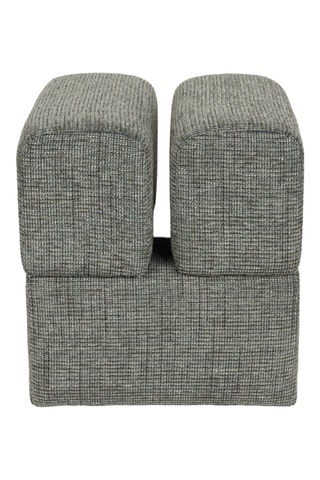 Pouf Stapel - Gris - En polyester