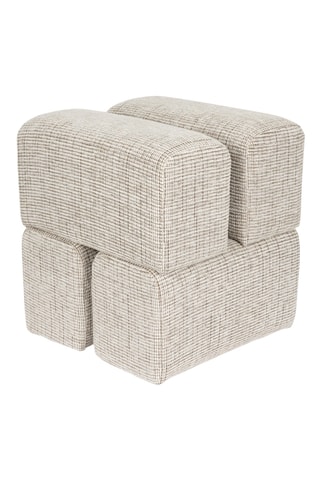 Pouf Staple - Beige - En polyester