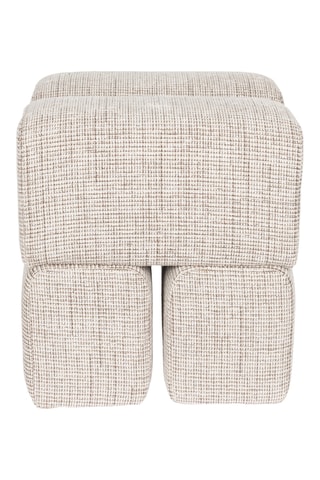 Pouf Staple - Beige - En polyester