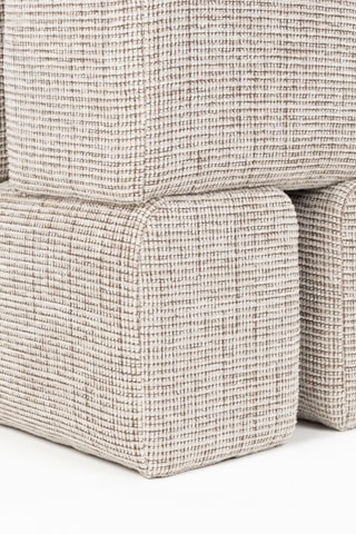 Pouf Staple - Beige - En polyester