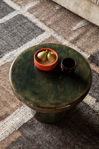 Table d'appoint en manguier Mush - 45 x 35 cm