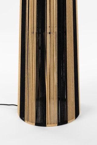 Lampe à poser Stripe it up - Noir