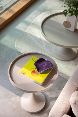 Table d'appoint en chêne Jason - 50 x 46 cm