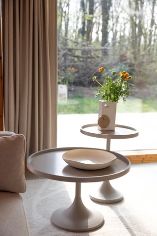 Table d'appoint en chêne Jason - 50 x 46 cm