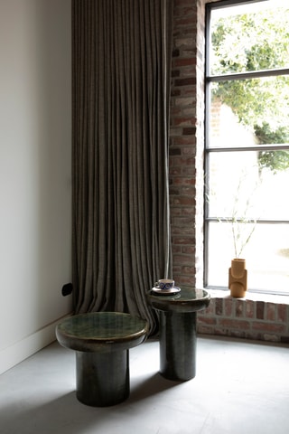 Table d'appoint en manguier Mush - 35 x 45 cm