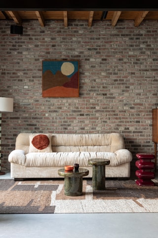 Table d'appoint en manguier Mush - 35 x 45 cm