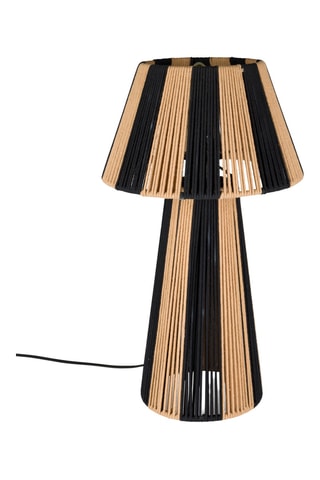 Lampe à poser Stripe it up - Noir