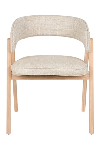 Chaise en chêne Bright - 59,5 x 76 x 57 cm