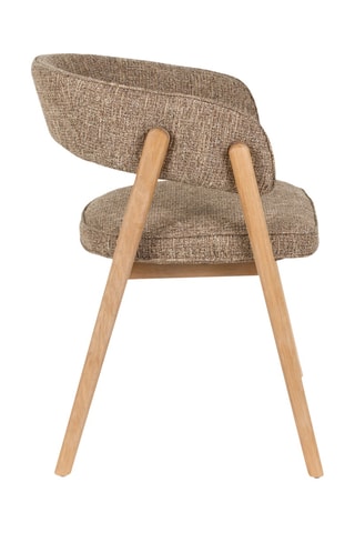 Chaise en chêne Bright - 76 x 59,5 x 57 cm