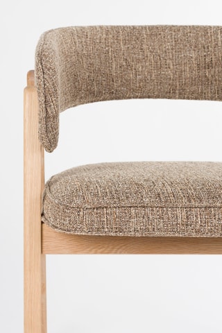 Chaise en chêne Bright - 76 x 59,5 x 57 cm