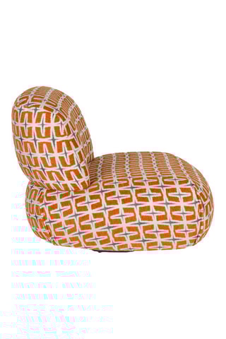 Fauteuil Ritz - Orange - En polyester