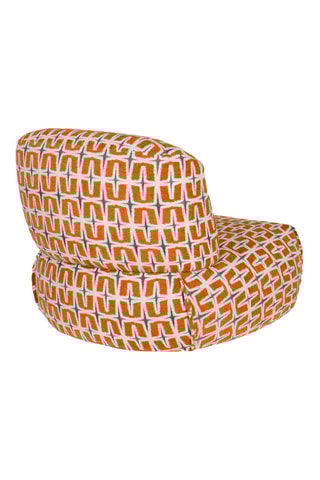 Fauteuil Ritz - Orange - En polyester