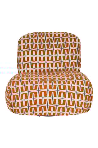 Fauteuil Ritz - Orange - En polyester