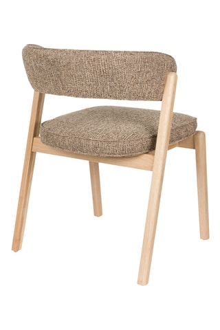 2 chaises en chêne Bright - 57 x 77 x 58cm