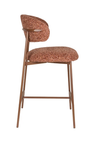 2 tabourets de bar en bois Claes - 51 x 94 x 44 cm