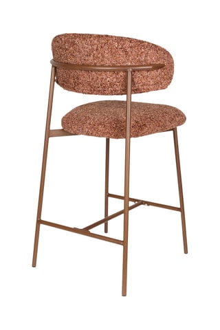 2 tabourets de bar en bois Claes - 51 x 94 x 44 cm