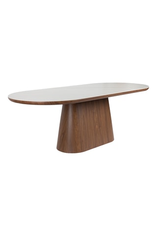 Table à manger en bois de noyer Almira - 180 x 90 x 77 cm