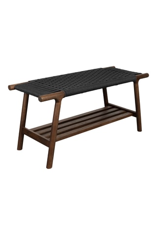 Banc en chêne Kintaro - 90 x 45 x 35 cm