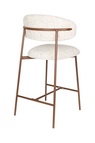 2 tabourets de bar en bois Claes - 51 x 94 x 44 cm