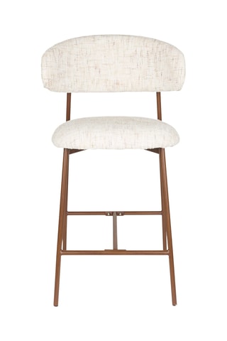 2 tabourets de bar en bois Claes - 51 x 94 x 44 cm