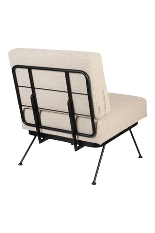 Fauteuil Bowie - Beige - En tissu polyester