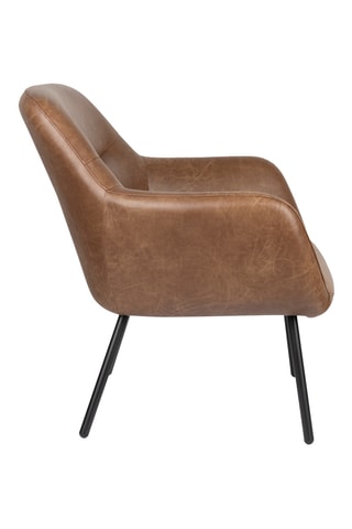 Fauteuil Dude - Marron - En polyuréthane