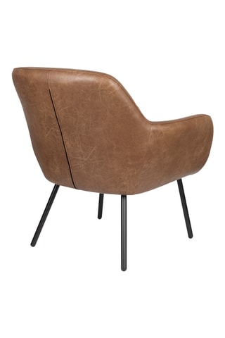 Fauteuil Dude - Marron - En polyuréthane