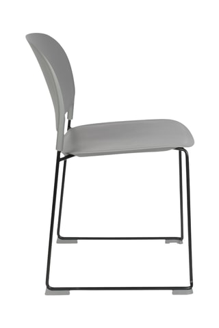 4 chaises Stacks - 48,5 x 80 x 52,5 cm